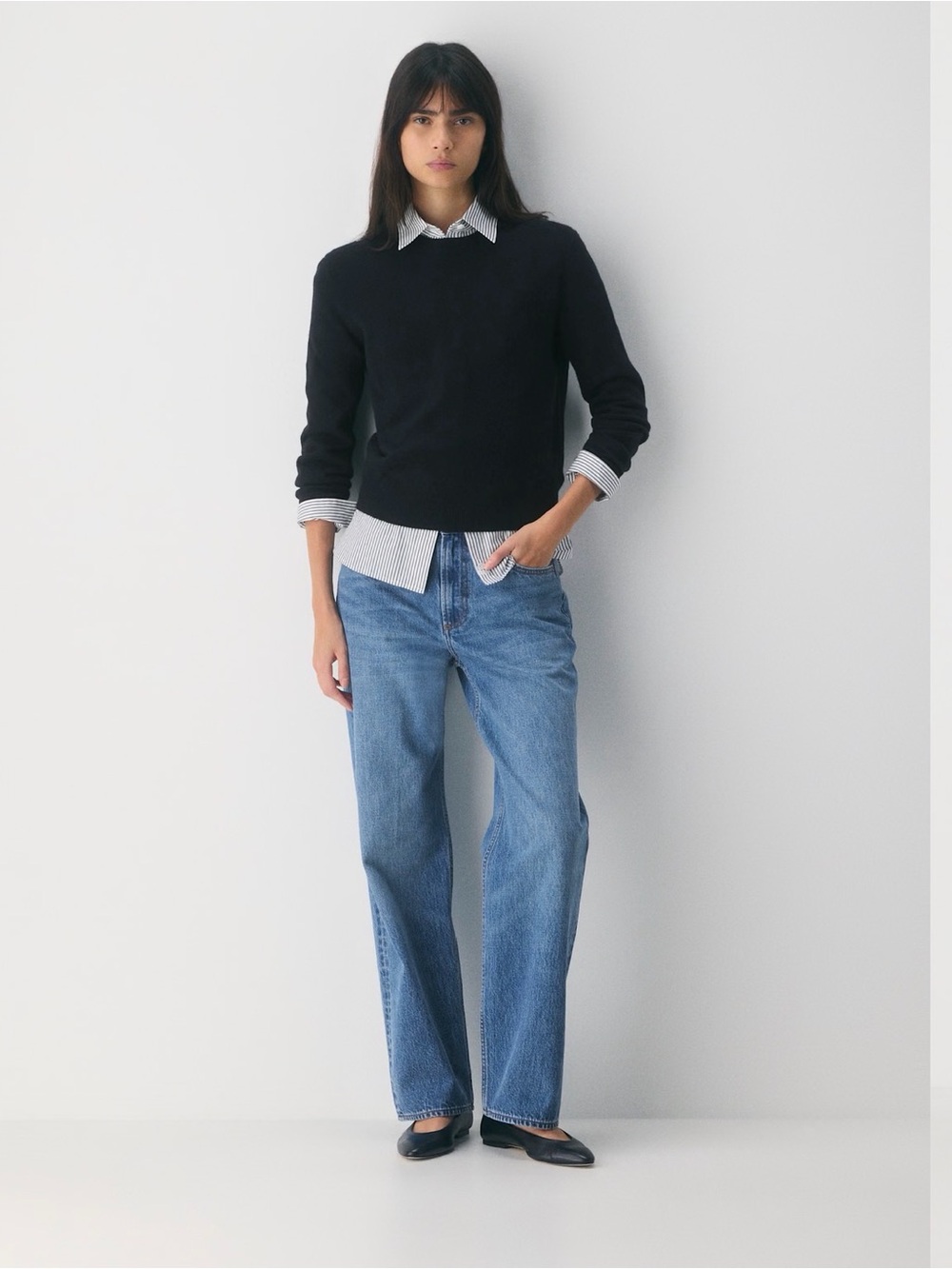 NWT Denim Forum - The 90’s Iggy Lo-Rise Baggy Jean 28 waist